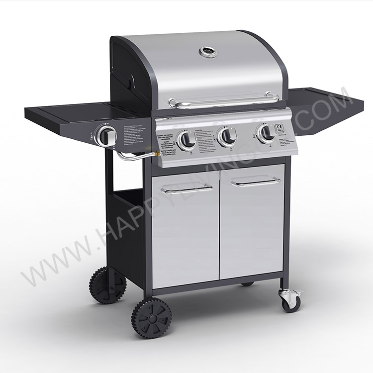 G9203AE-SB 3+1 Burner Gas BBQ