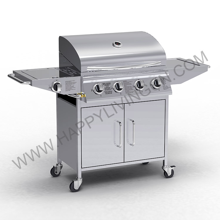 G9204A-SB 4+1 Burner Gas BBQ