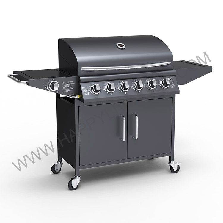 G9206A-SB-02 6+1 Burner Gas BBQ