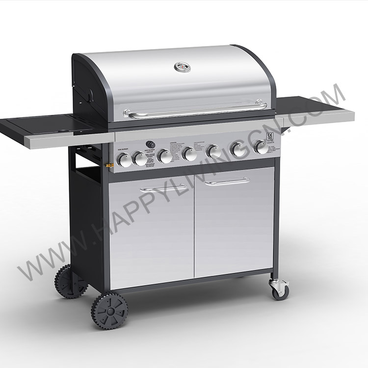 G9306AE-SB 6+1 Burner Gas BBQ