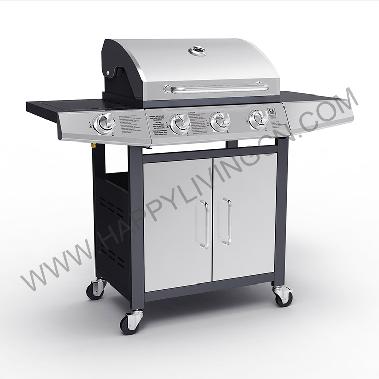 G3573SB 3+1 Burner Gas BBQ