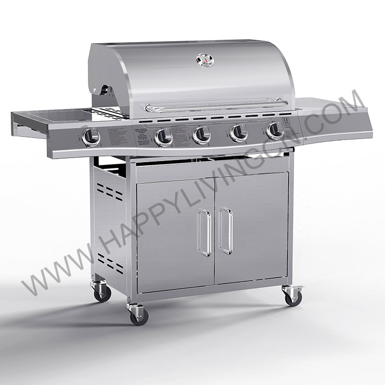 G3594SB 4+1 Burner Gas BBQ